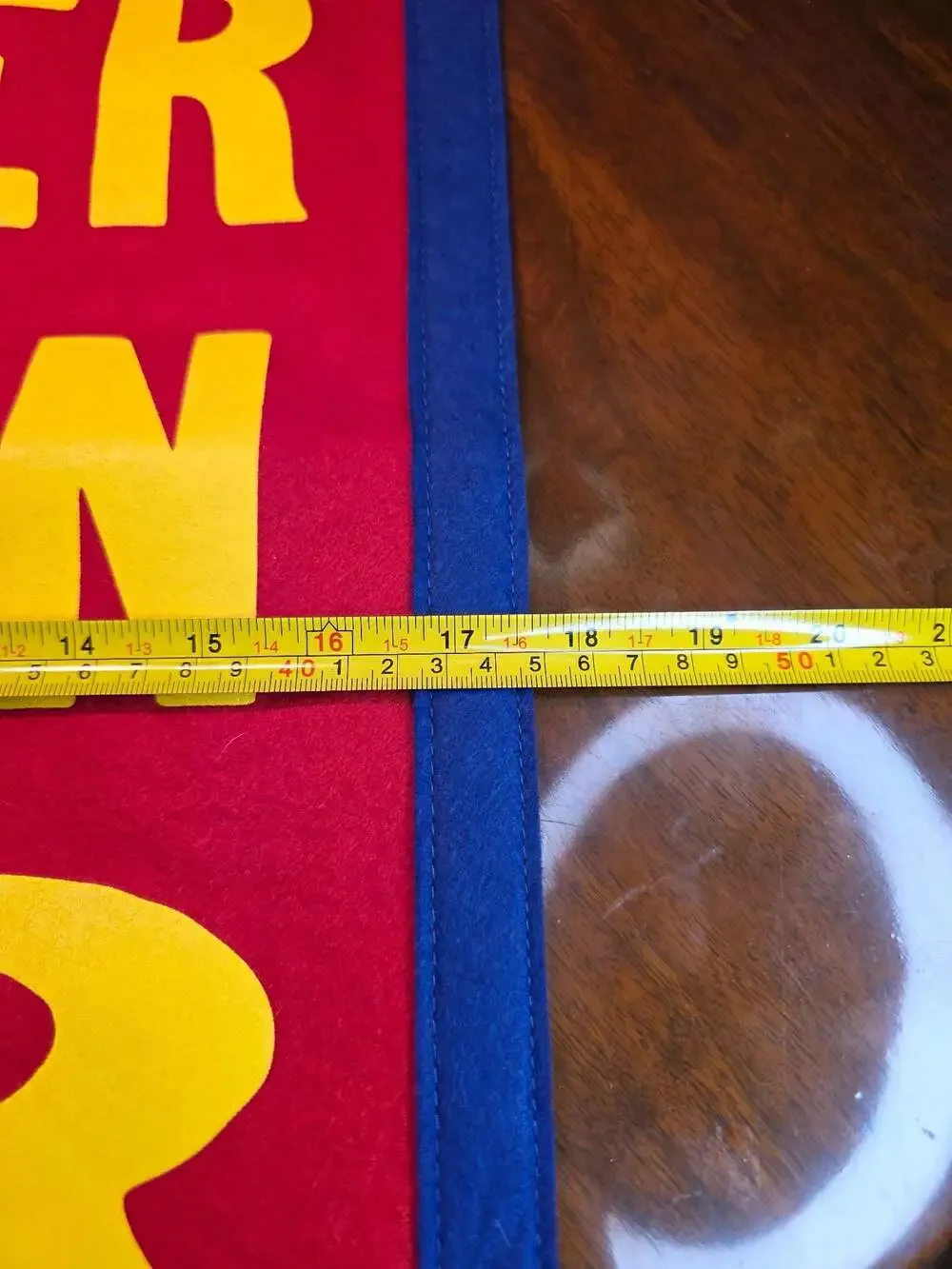 Oxford Pennant Never Live In Fear Camp Flag